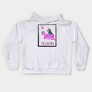 Let's glow crazy Kids Hoodie